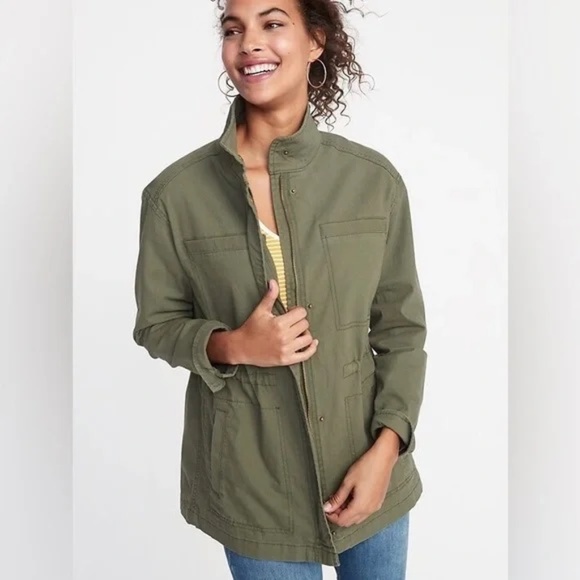 Old Navy Jackets & Blazers - OLD NAVY - Scout Green Utility Jacket for Women Size Large
